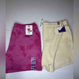 2 nwt Members Mark Womens luxe and tie dye shorts Xxl
